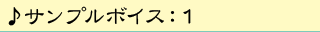 サンプルボイス